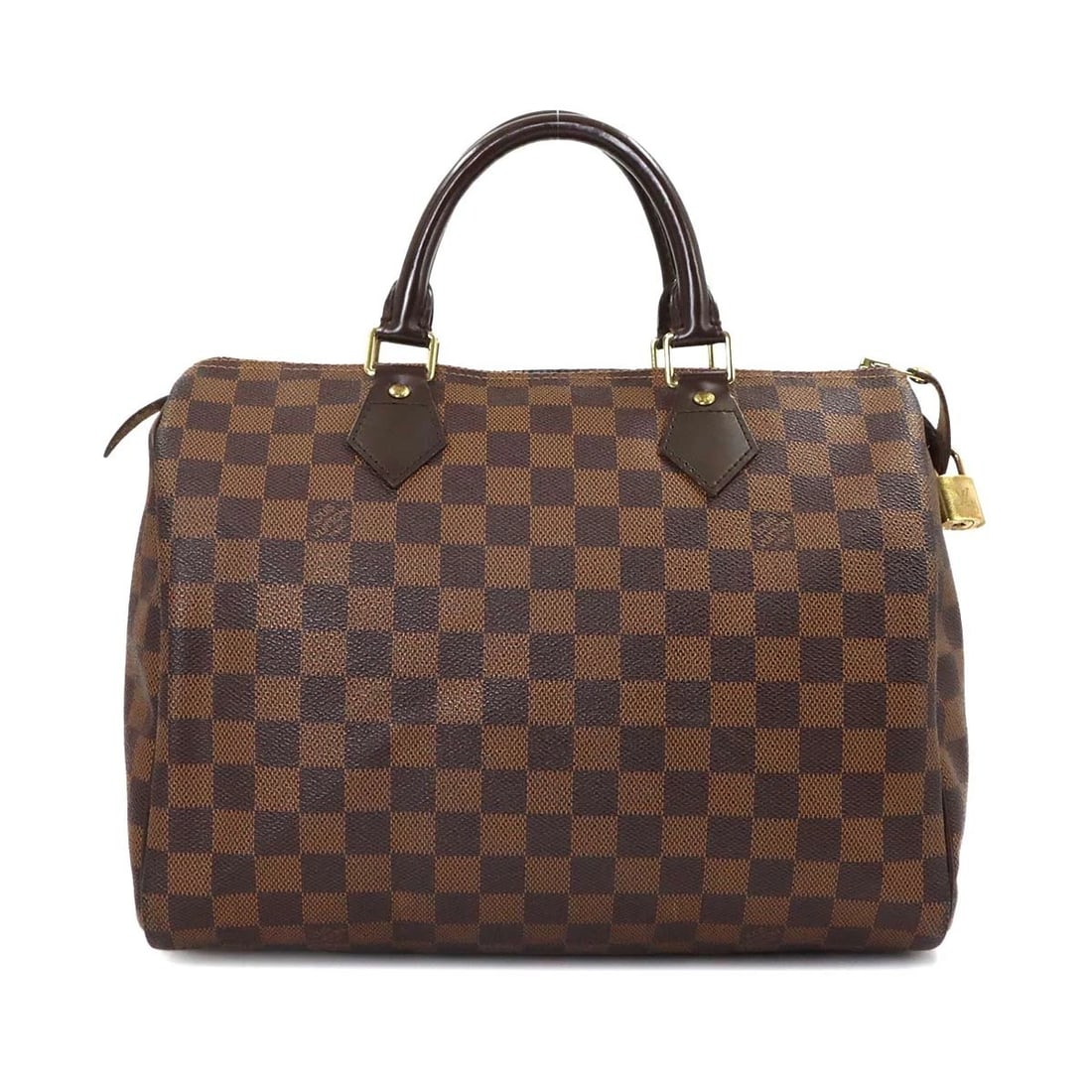 LOUIS VUITTON DAMIER SPEEDY 30 HAND BAG EBENE (1 of 6)