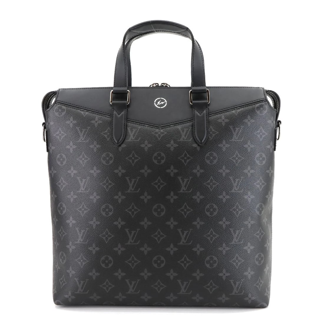 LOUIS VUITTON MONOGRAM ECLIPSE FRAGMENT EXPLORER 2WAY BAG - 2
