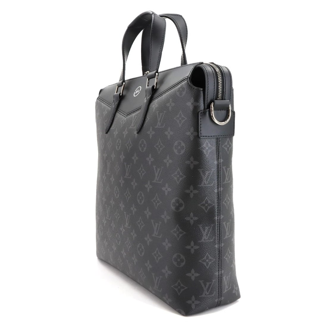 LOUIS VUITTON MONOGRAM ECLIPSE FRAGMENT EXPLORER 2WAY BAG - 3