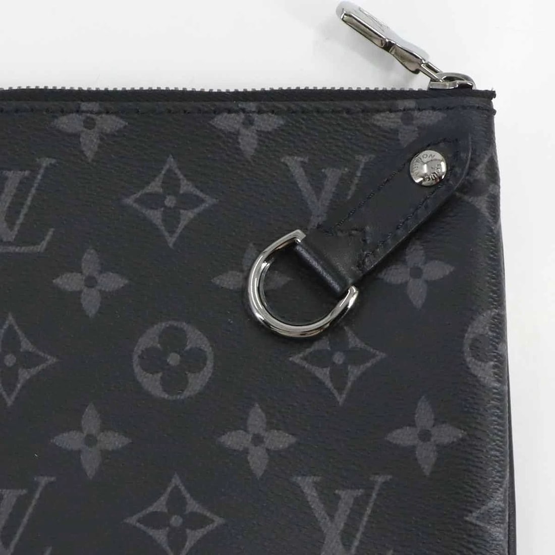 LOUIS VUITTON MONOGRAM ECLIPSE TRIO MESSENGER SHOULDER BAG - 6