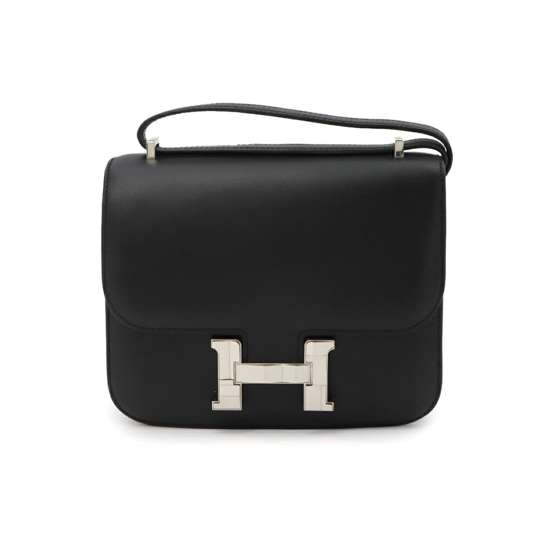 HERMES CONSTANCE MINI 18 STUDIO SHOULDER BAG MONSIEUR: HERMES Constance Mini 18 Studio Shoulder Bag Monsieur Brand: HERMES Type/Style: Shoulder Bag Material: Monsieur Color: Black Size: W 7.28 inch, H 5.91 inch, D 1.57 inch Accessories: None Accessories