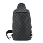 LOUIS VUITTON DAMIER GRAPHITE BAG CROSSBODY BAG: LOUIS VUITTON Damier Graphite Bag Crossbody Bag Brand: LOUIS VUITTON Type/Style: Crossbody Bag Material: Damier Graphite Canvas Color: Damier Graphite Size: W 7.09 inch, H 12.20 inch, D 1.97 inch