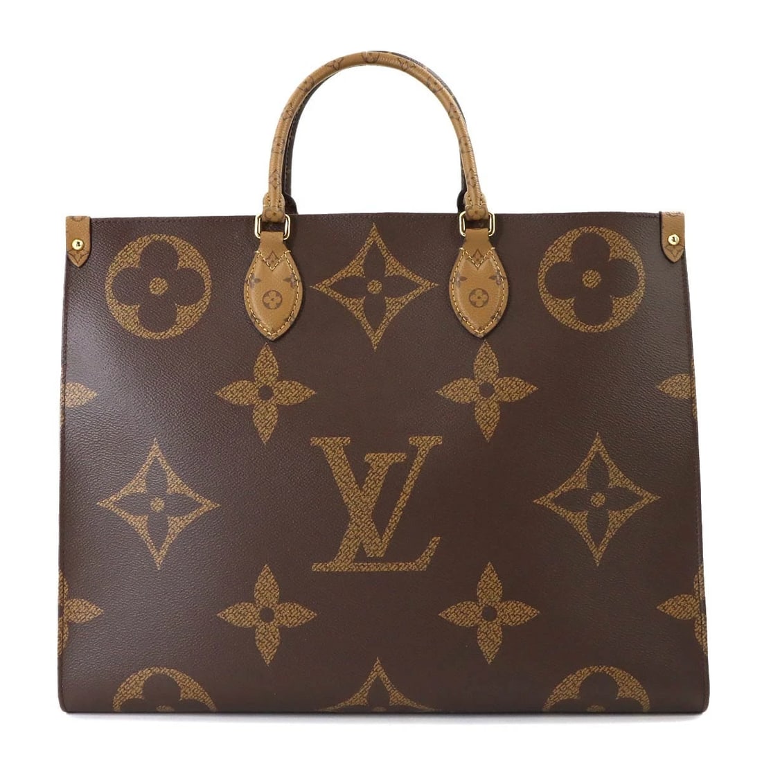 LOUIS VUITTON GIANT MONOGRAM GM 2WAY TOTE SHOULDER BAG: LOUIS VUITTON Giant Monogram GM 2way Tote Shoulder Bag Brand: LOUIS VUITTON Type/Style: Tote Bag / Shoulder Bag Material: Giant Monogram Canvas , Monogram Reverse Canvas Color: Giant Monogram ,