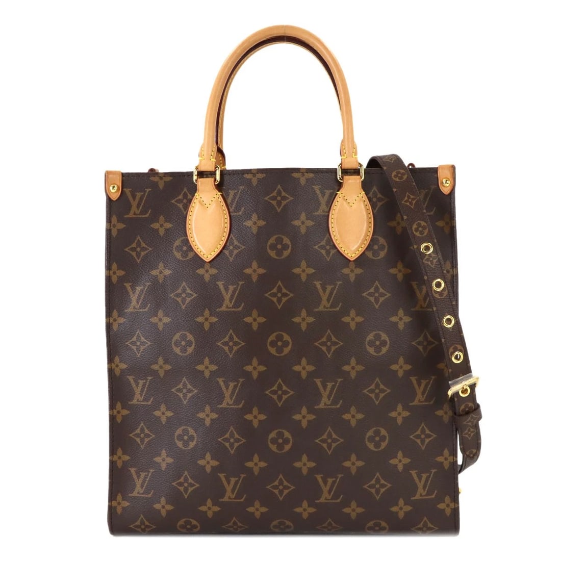 LOUIS VUITTON MONOGRAM SAC PLAT PM 2WAY HAND SHOULDER BAG (1 of 6)