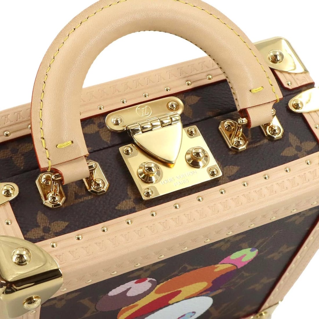 LOUIS VUITTON LVXTM MONOGRAM PANDA MINI SQUARE TRUNK - 6