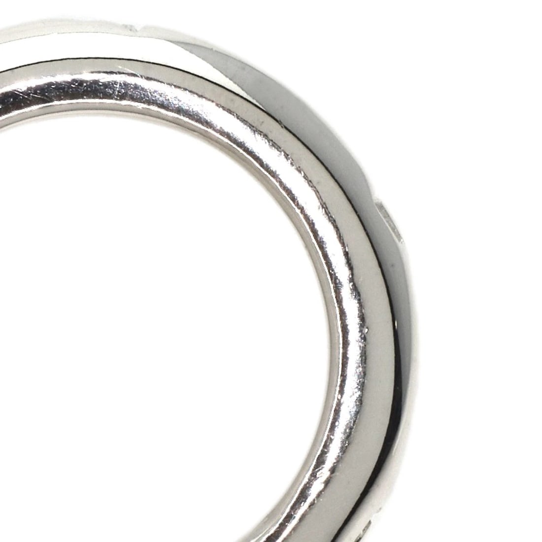 CHANEL LOGO TRIPLE RING SILVER - 11