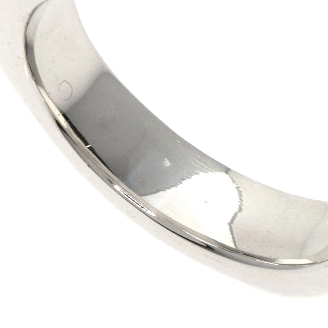 CHANEL LOGO TRIPLE RING SILVER - 7