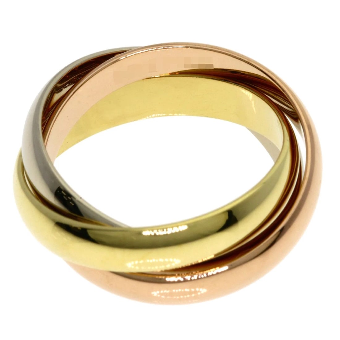 CARTIER TRINITY RING K18 YELLOW GOLD (1 of 2)