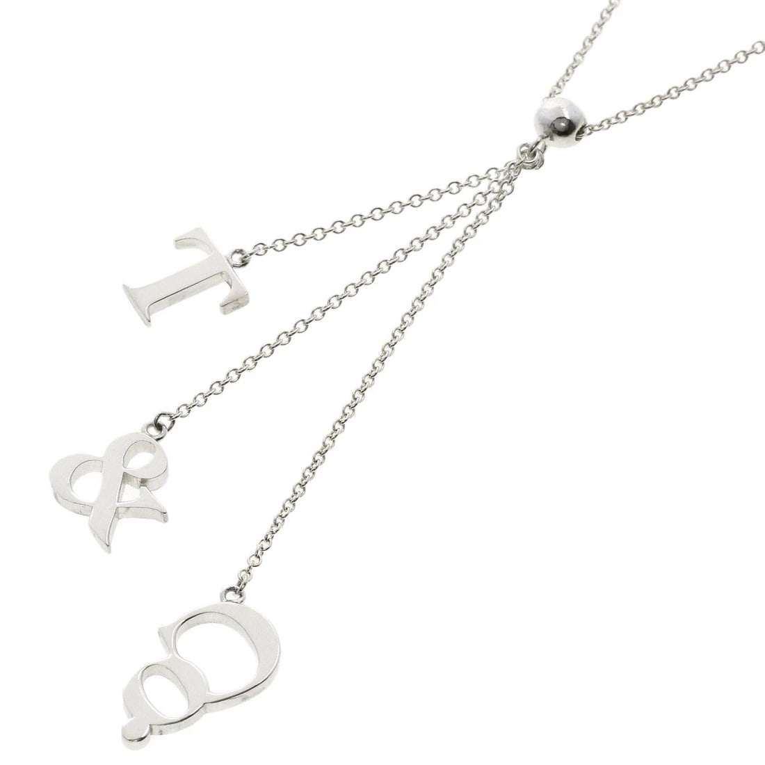 TIFFANY&CO. T&CO LOGO NECKLACE SILVER: TIFFANY&Co. T&Co Logo Necklace Silver Brand: TIFFANY&Co. Type/Style: Necklace Material: Silver, Color: Silver Size: Chain Length:16.1inch/41cm Chain Width:0.4inch/1mm Top Size:0.3inch/8.4x14.2x1.3mm