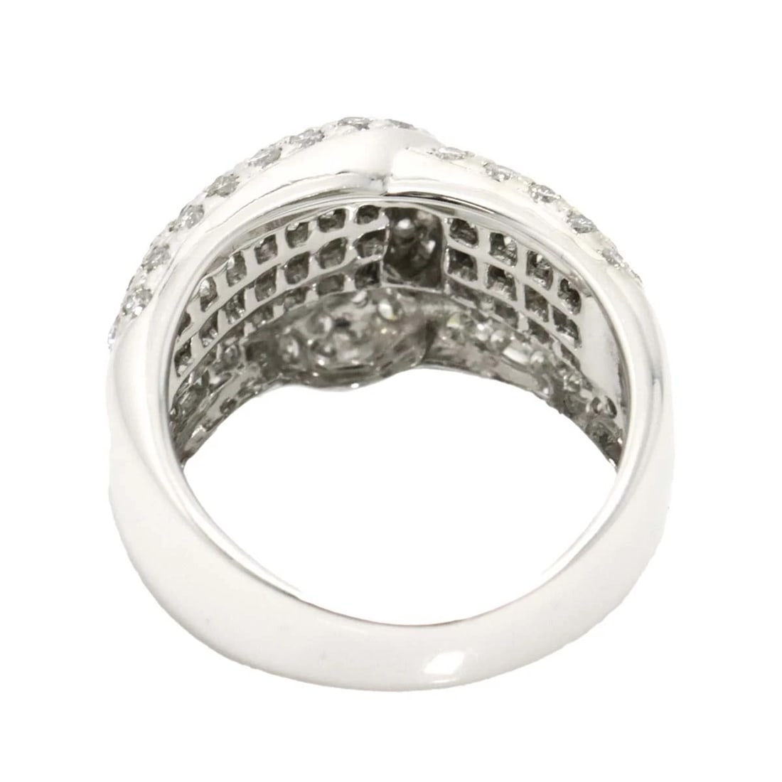 DIAMOND RING 18KWHITE GOLD - 2