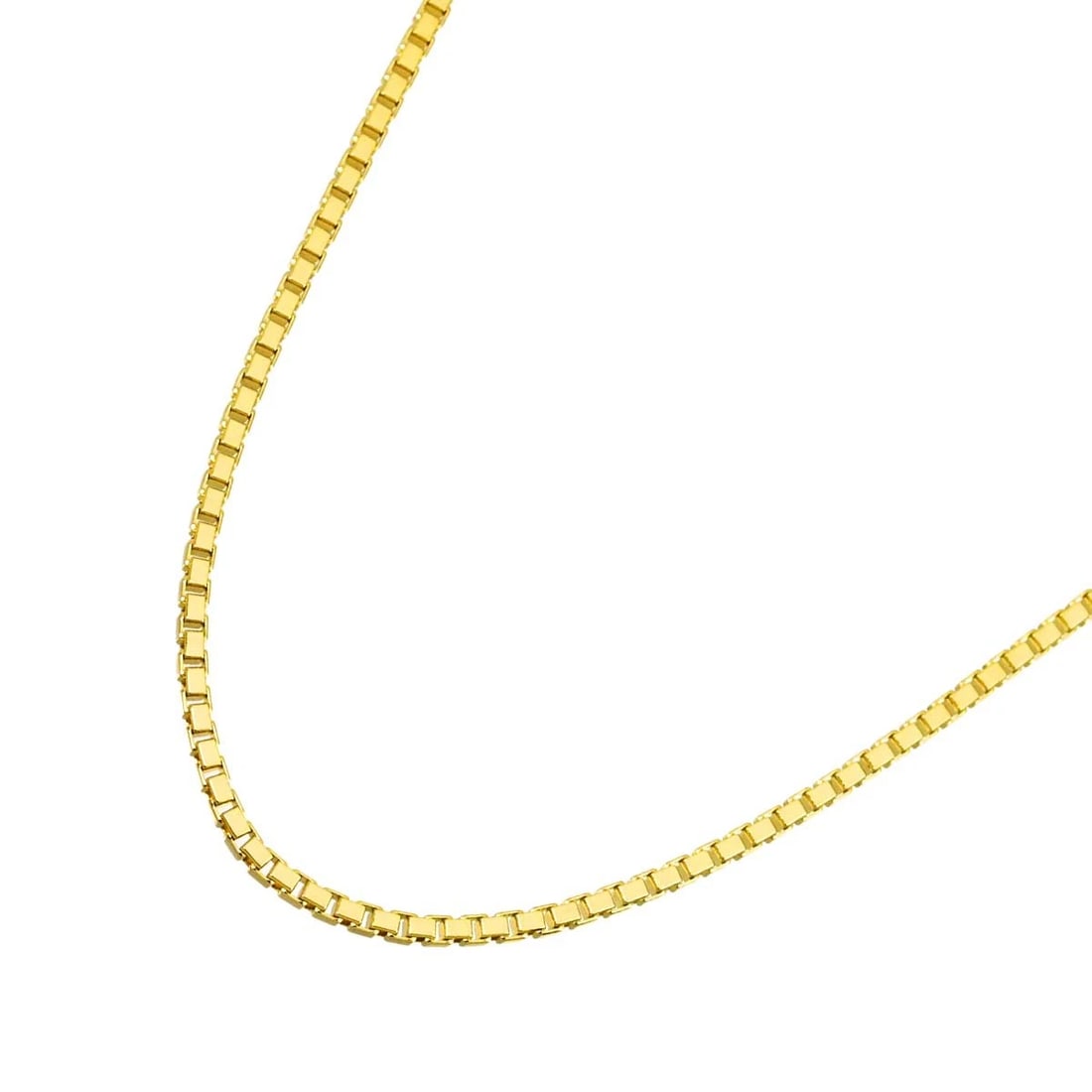 VENETIAN NECKLACE 18KYELLOW GOLD 750: Venetian Necklace 18KYellow Gold 750 Brand: Unbranded Type/Style: Necklace Material: 750Yellow Gold, Color: Gold Size: internal circumference of the chain:15.7inch Chain width:1mm Accessories: None