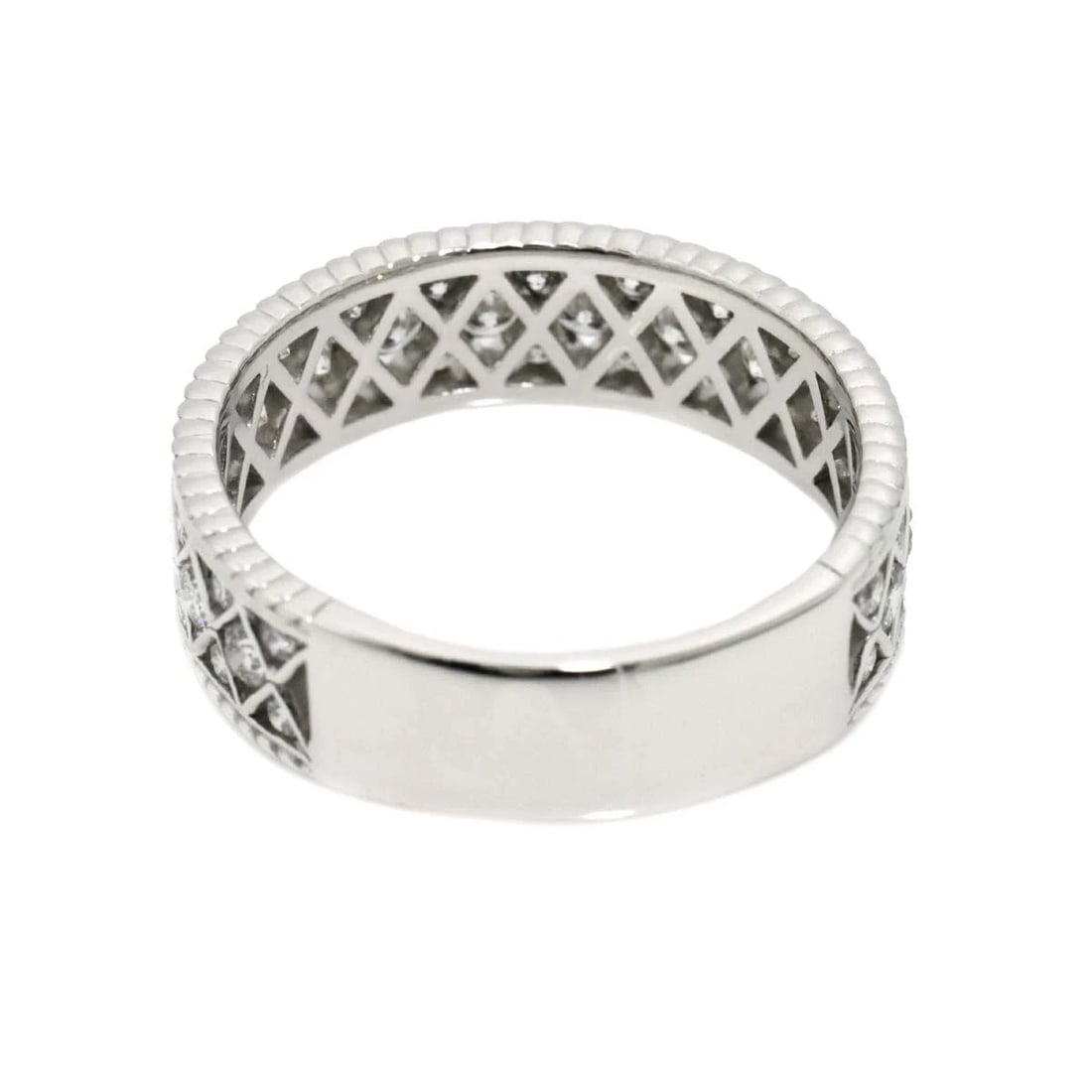 DIAMOND RING K18 WHITE GOLD - 2