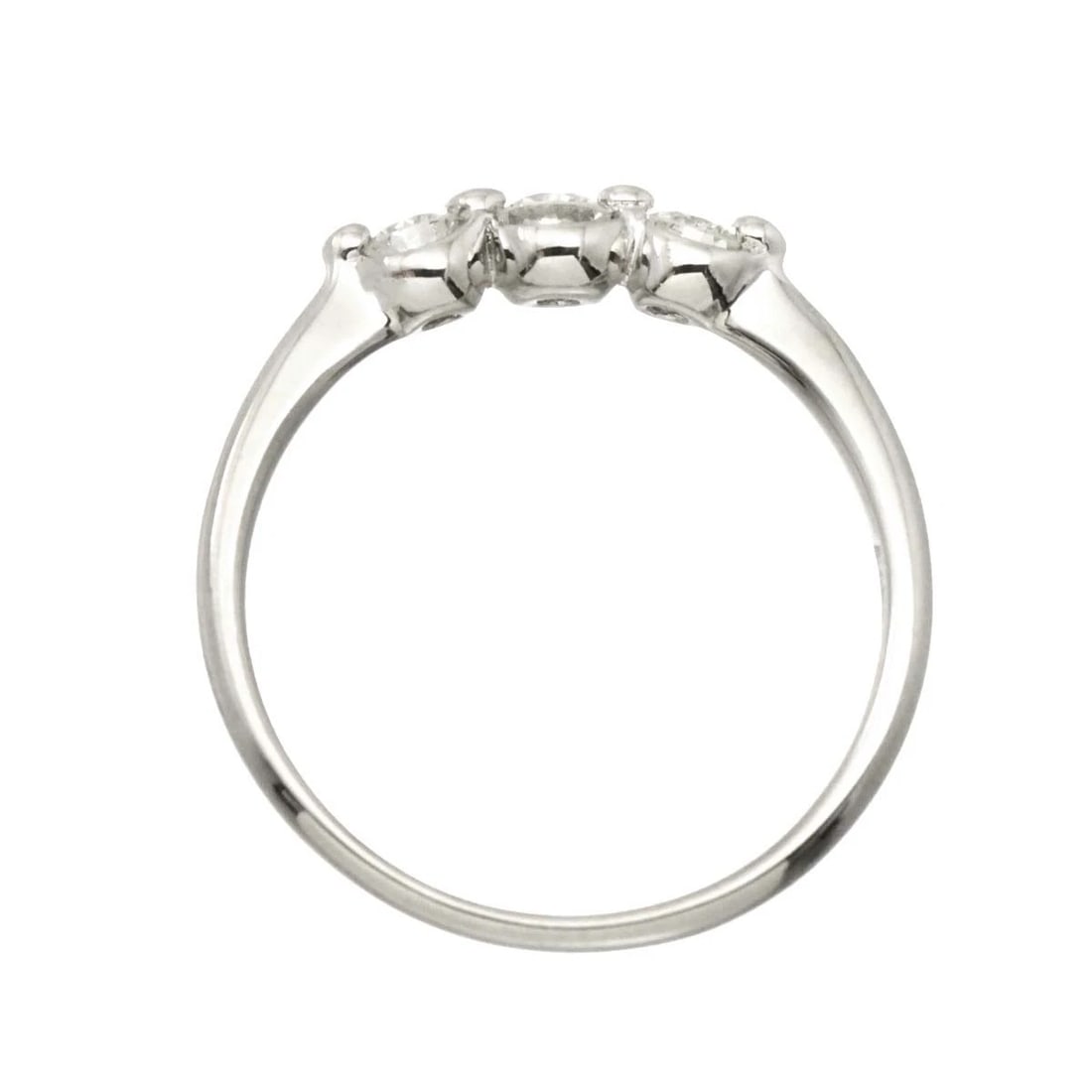 DIAMOND RING PT PLATINUM - 4