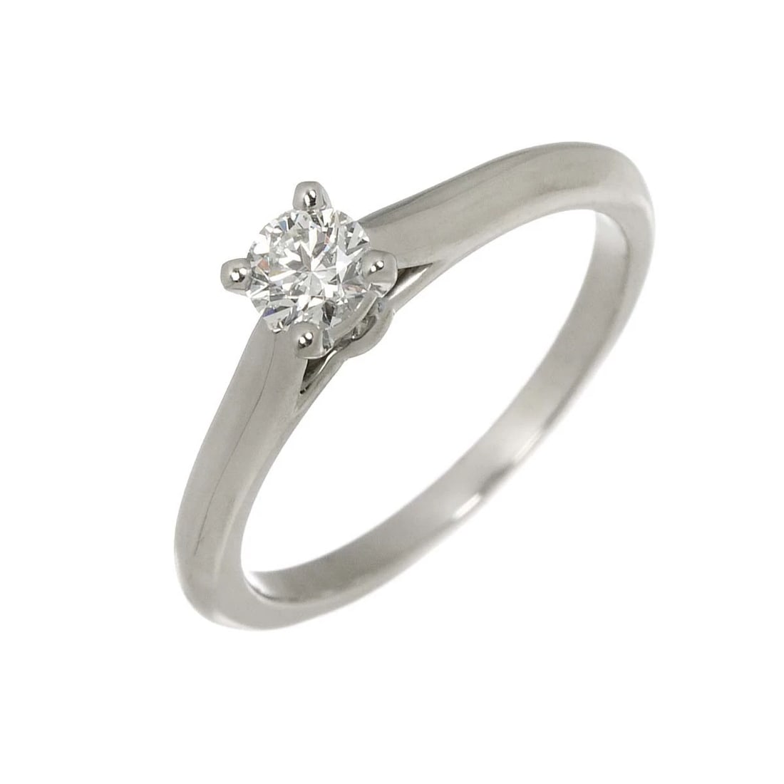 CARTIER DIAMOND RING PLATINUM: Cartier Diamond Ring Platinum Brand: Cartier Type/Style: Ring Material: Platinum, Main Stone/Creation Natural Color: Platinum Size: 4.75-5 (US) Accessories: None Accessories Notice: When purchasing
