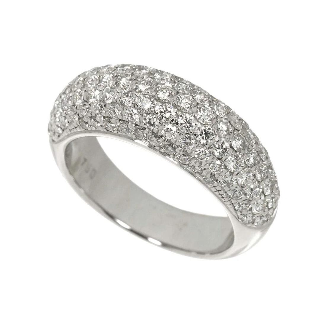 PONTE VECCHIO DIAMOND RING 18K WG 750: Ponte Vecchio Diamond Ring 18K WG 750 Brand: Ponte Vecchio Type/Style: Ring Material: 750White Gold, Main Stone/Creation Natural Color: White Gold Size: 4.5-4.75 (US) Accessories: None Accessories