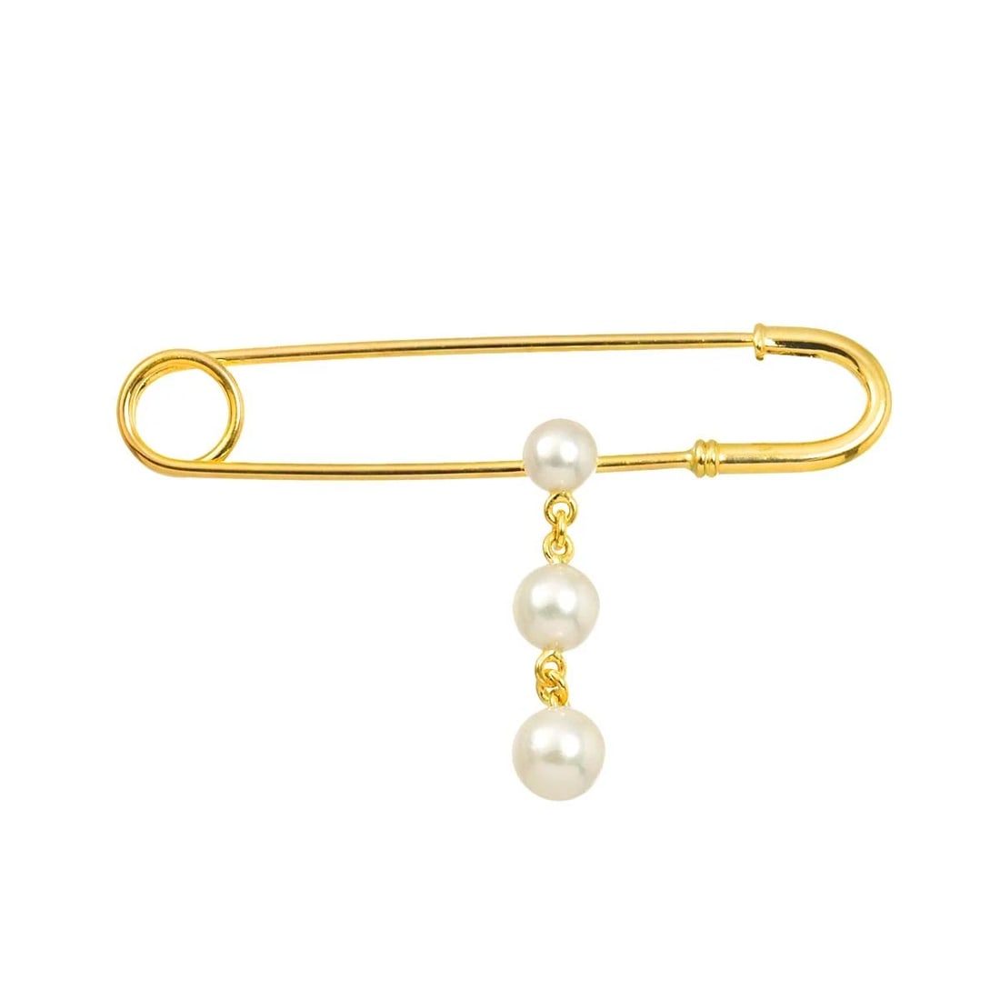 TASAKI AKOYA PEARL BROOCH 18K YELLOW GOLD 750: TASAKI Akoya pearl Brooch 18K Yellow Gold 750 Brand: TASAKI Type/Style: Brooch Material: 750Yellow Gold, Main Stone/Creation Akoya pearl Color: Yellow Gold Size: W46 x H30mm Thickness:5.5 mm