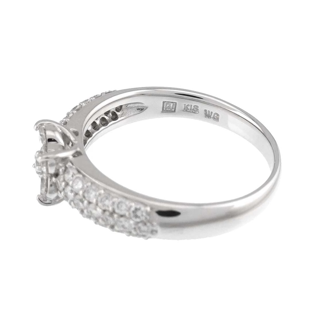 PONTE VECCHIO DIAMOND RING 18K WG 750 (1 of 2)