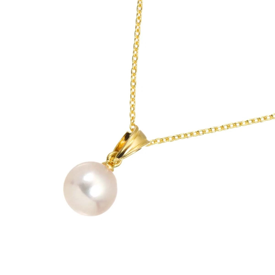 TASAKI AKOYA PEARL NECKLACE 18K YG 750: TASAKI Akoya Pearl Necklace 18K YG 750 Brand: TASAKI Type/Style: Necklace Material: 750Yellow Gold, Main Stone/Creation Akoya Pearl Color: Yellow Gold Size: internal circumference of the chain:16.5inc