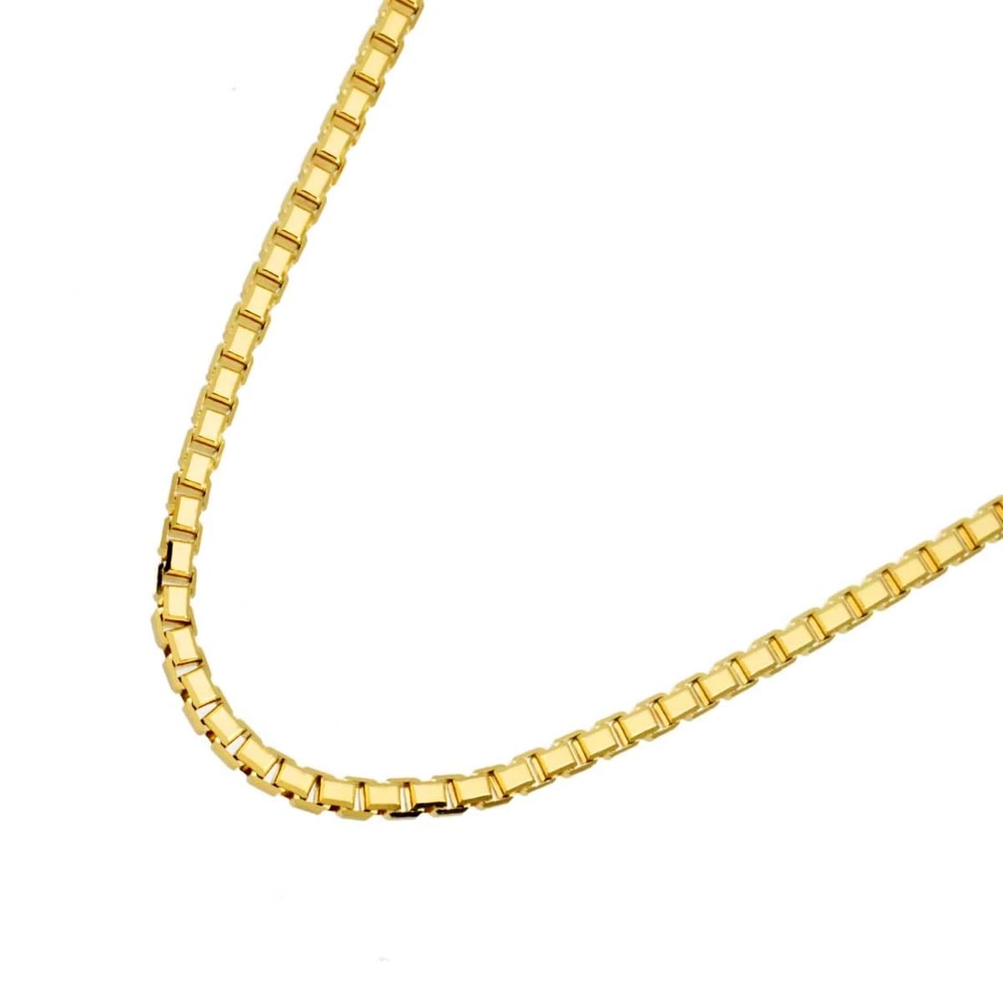 VENETIAN NECKLACE 18K YELLOW GOLD 750: Venetian Necklace 18K Yellow Gold 750 Brand: Unbranded Type/Style: Necklace Material: 750Yellow Gold, Color: Gold Size: internal circumference of the chain:23.2nchChain width:2.2mm Accessories: None