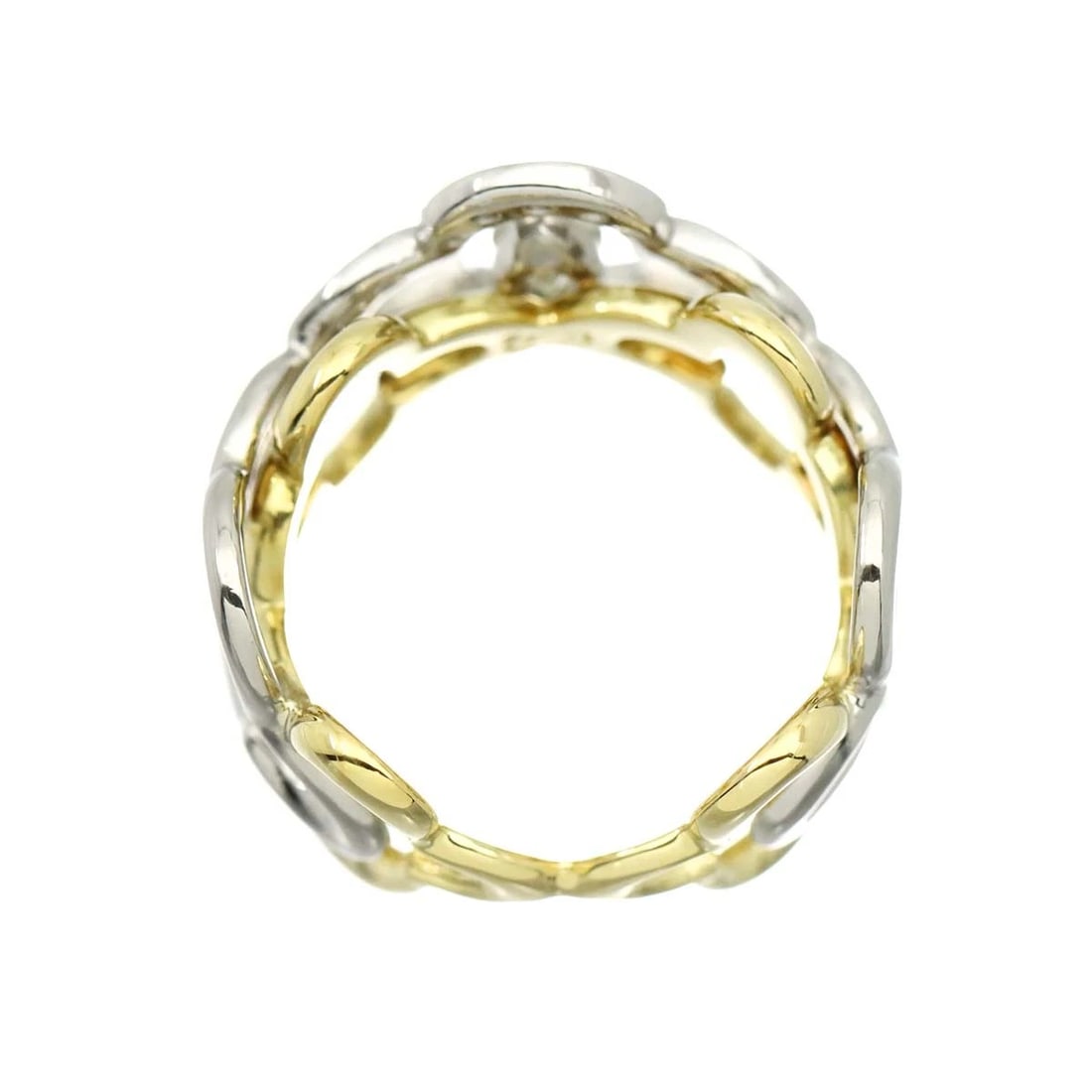DIAMOND RING 18K YG PT - 6