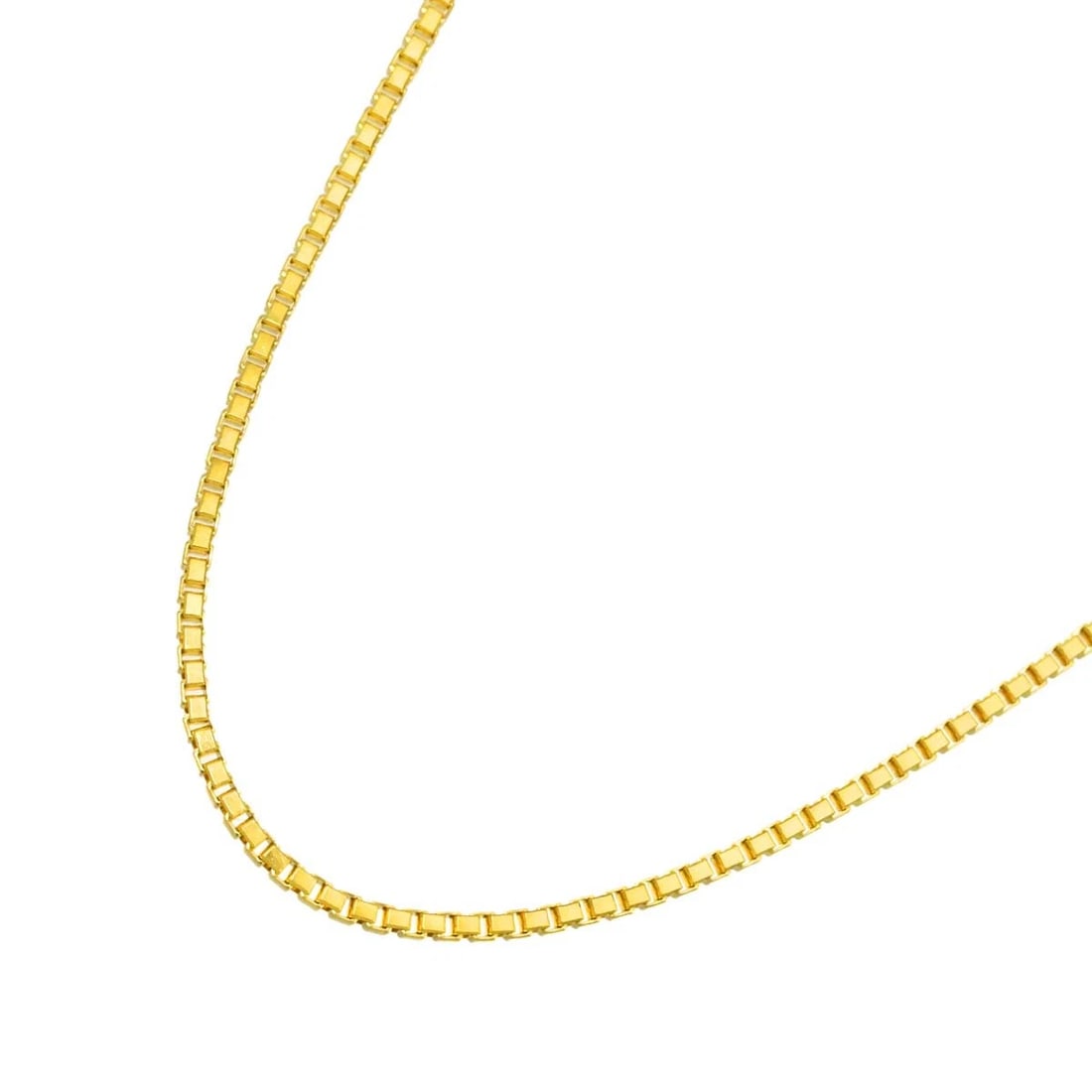 VENETIAN NECKLACE 18K YG YELLOW GOLD 750: Venetian Necklace 18K YG Yellow Gold 750 Brand: Unbranded Type/Style: Necklace Material: 750Yellow Gold, Color: Gold Size: internal circumference of the chain:15.7inch-14.2inchChain width:1mm Acce