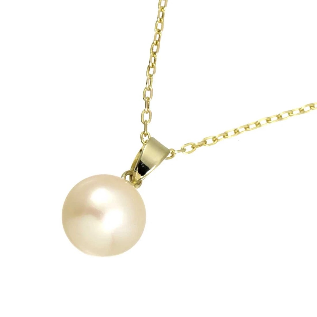 MIKIMOTO AKOYA PEARLNECKLACE 14K YELLOW GOLD 585: MIKIMOTO Akoya PearlNecklace 14K Yellow Gold 585 Brand: MIKIMOTO Type/Style: Necklace Material: 750Yellow Gold, Main Stone/Creation Akoya Pearl Color: Yellow Gold Size: internal circumference of the