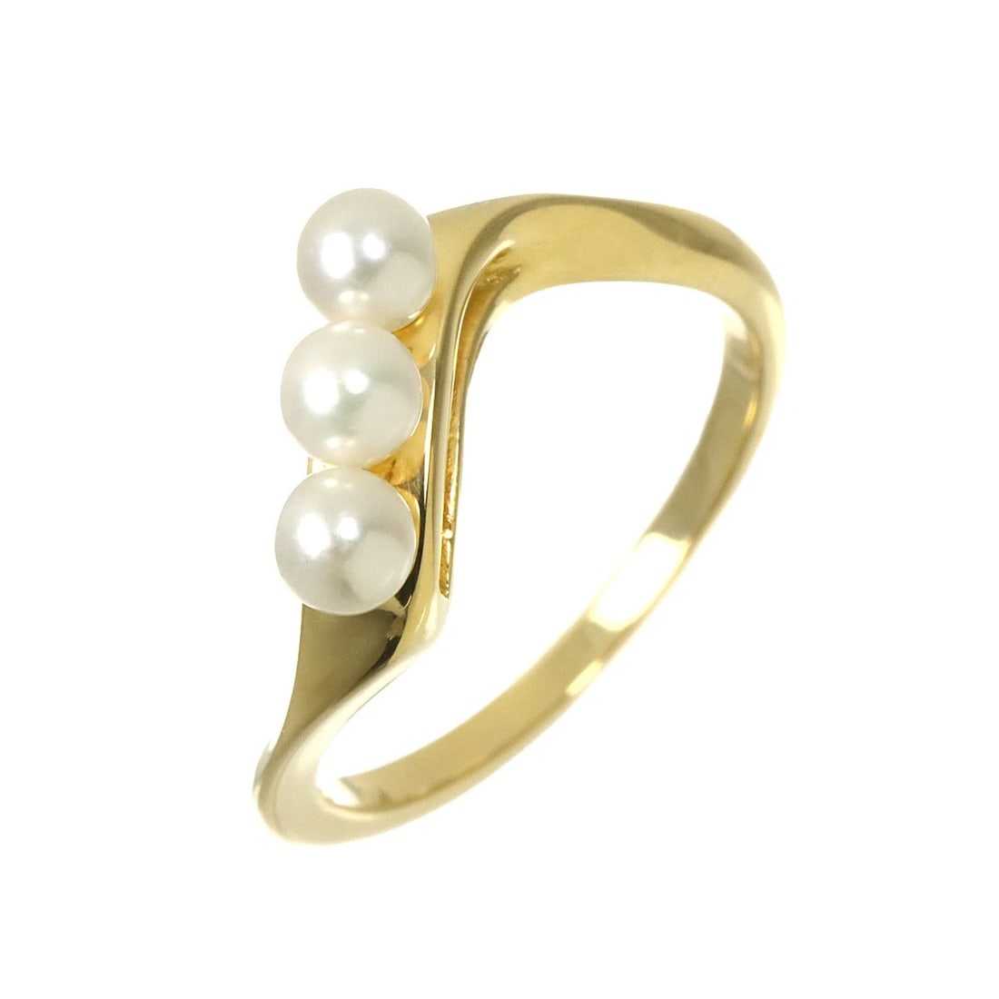 MIKIMOTO BABY PEARLRING 18K YG 750: MIKIMOTO Baby PearlRing 18K YG 750 Brand: MIKIMOTO Type/Style: Ring Material: 750Yellow Gold, Main Stone/Creation Akoya Pearl Color: Yellow Gold Size: 5.5-5.75 (US) Accessories: None Accessories