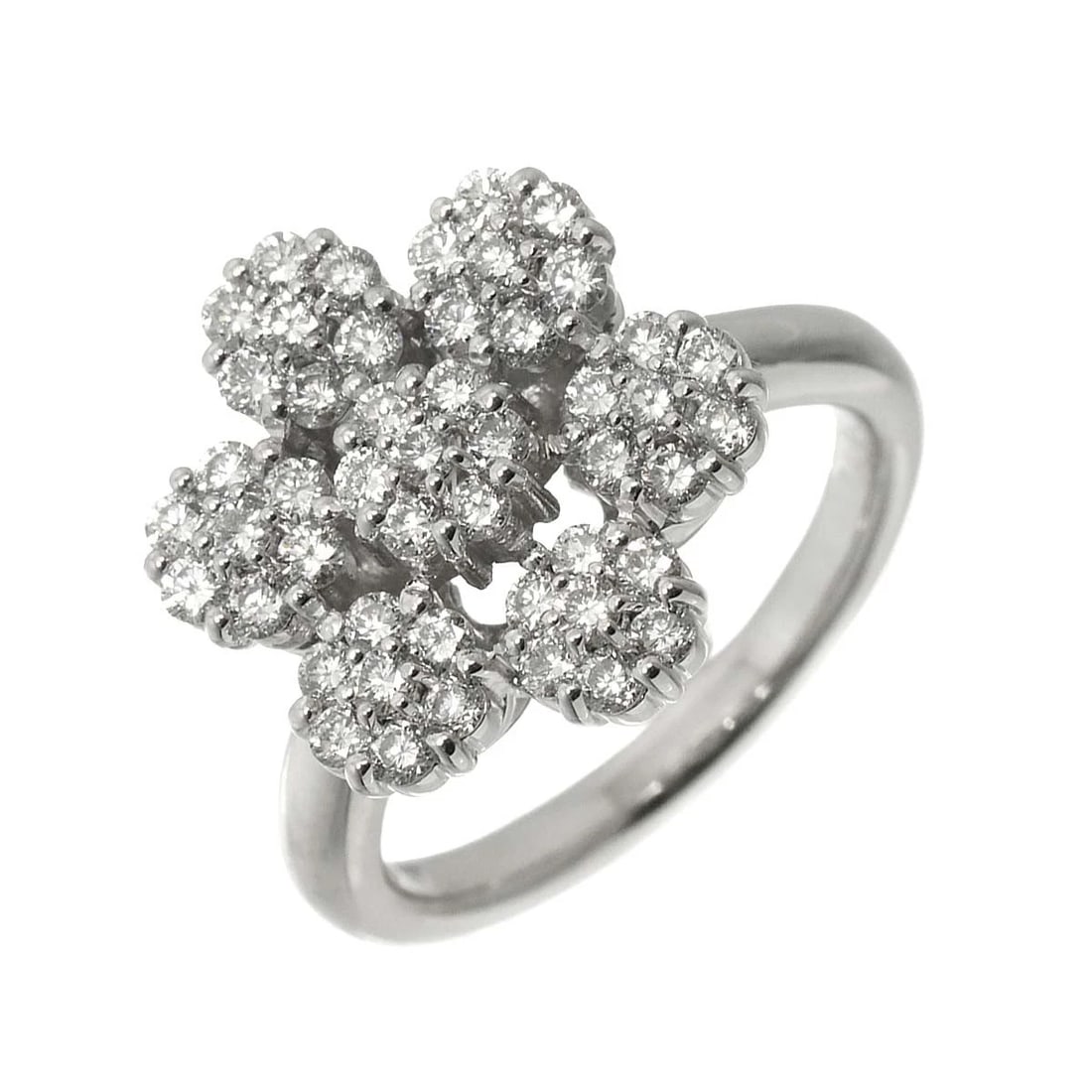 PONTE VECCHIO DIAMOND RING 18K WG 750 (1 of 4)