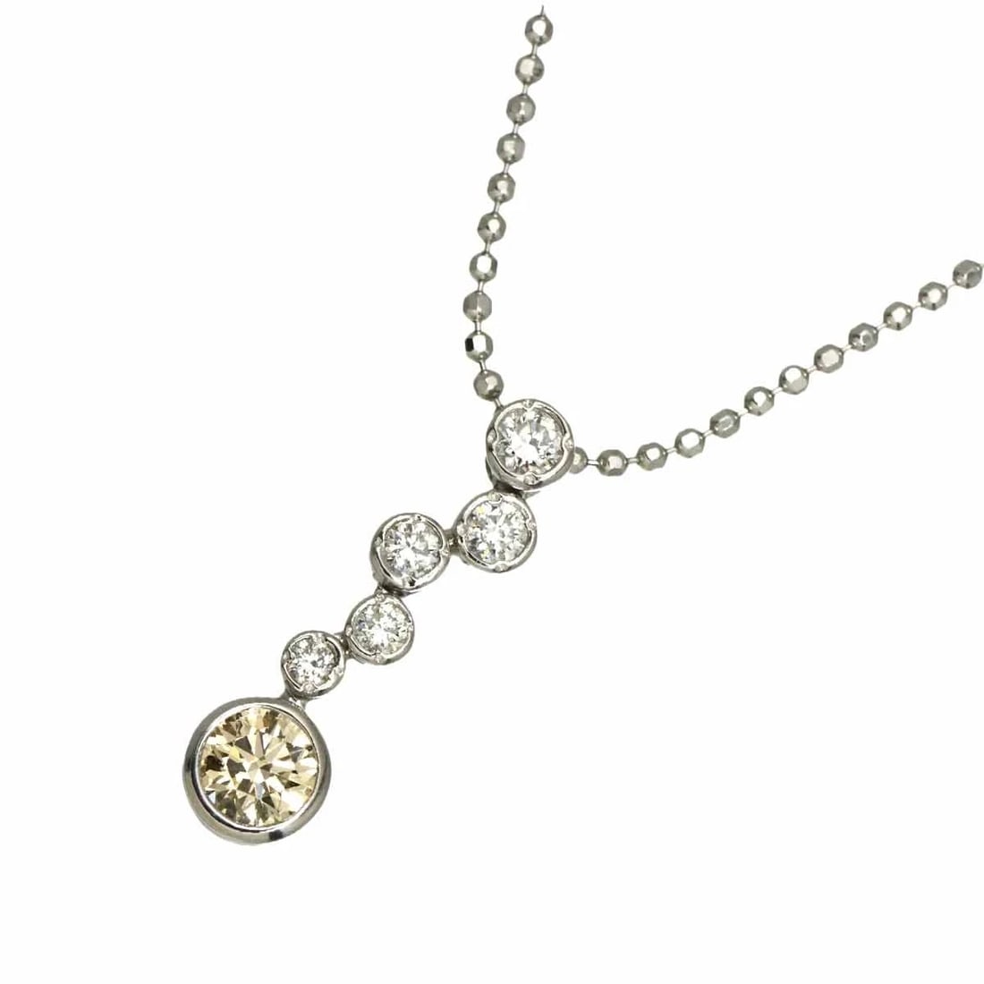 KASHIKEY BROWN DIAMOND DIAMOND NECKLACE (1 of 5)