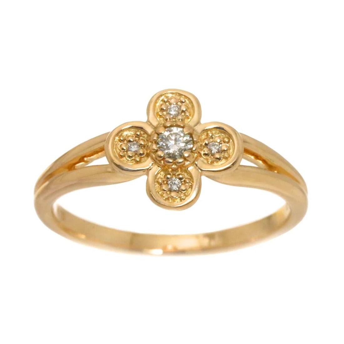 FESTARIA DIAMONDRUBY RING 10K PG - 2