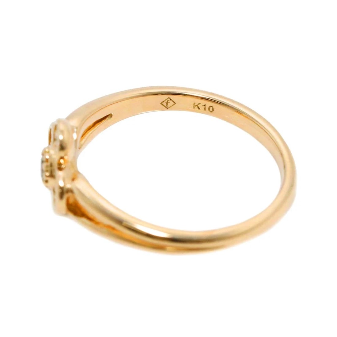 FESTARIA DIAMONDRUBY RING 10K PG - 3