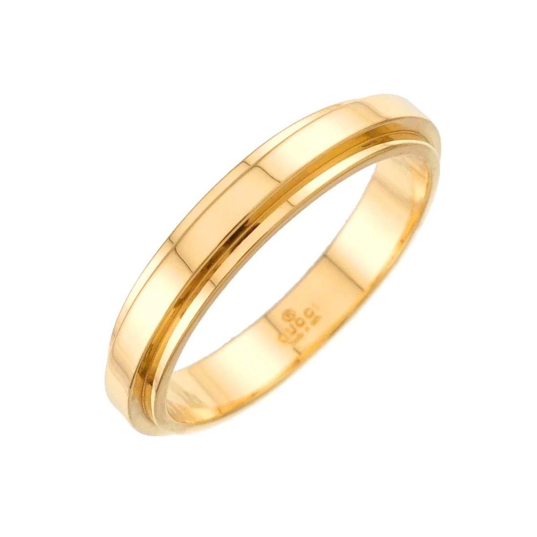 GUCCI RING 18K YELLOW GOLD 750: GUCCI Ring 18K Yellow Gold 750 Brand: GUCCI Type/Style: Ring Material: 750Yellow Gold, Color: Yellow Gold Size: 8.25-8.75 (US) Accessories: None Accessories Notice: When purchasing pre-owned goods,