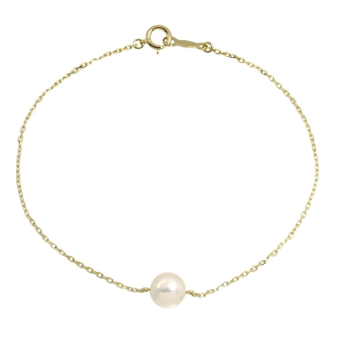 MIKIMOTO AKOYA PEARL BRACELET 14K YG 585 (1 of 5)