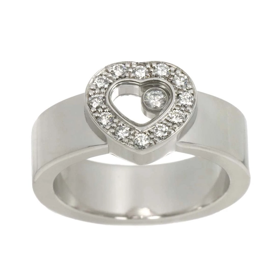 CHOPARD HAPPY DIAMOND HEART RING - 2
