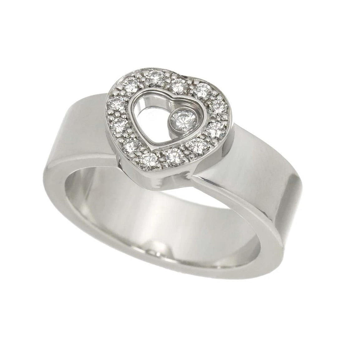 CHOPARD HAPPY DIAMOND HEART RING - 4