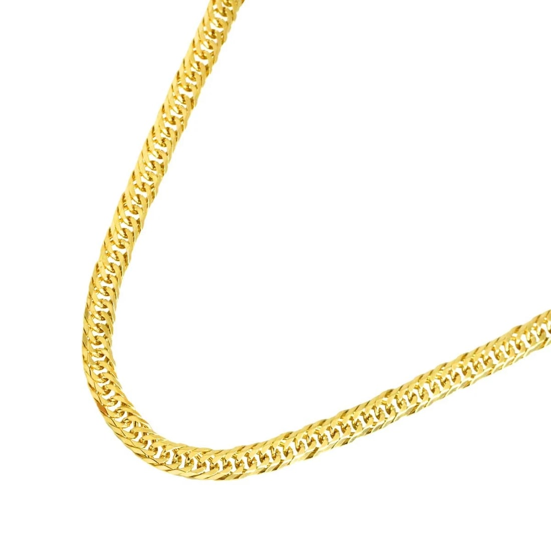 KIHEI CHAIN NECKLACE 18K YG 750: Kihei chain Necklace 18K YG 750 Brand: Unbranded Type/Style: Necklace Material: 750Yellow Gold, Color: Gold Size: Inner circumference:19.9inchWidth:(max.) 3.1mm Accessories: None Accessories Notice: