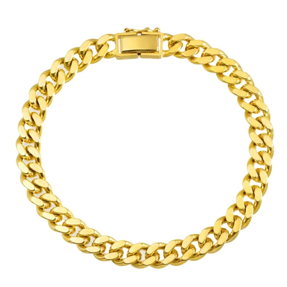 KIHEI CHAIN BRACELET 18K YG 750 (1 of 4)