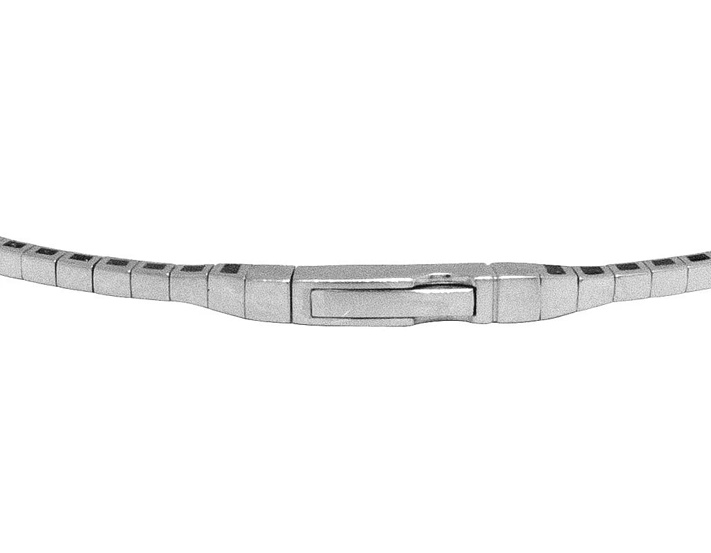 ONE ROW DIAMOND BANGLE BRACELET - 3