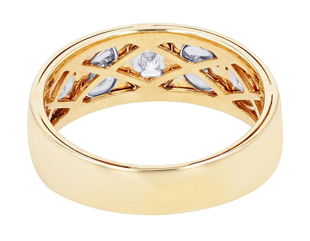 BEZEL SET DIAMOND RING - 5