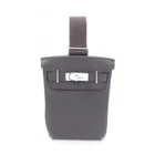 HERMES KELLY HAC A DOS PM WAIST BUM SHOULDER BAG: HERMES Kelly Hac a dos PM Waist bum shoulder bag Brand: HERMES Type/Style: Waist bag Body bag Material: Togo leather ? leather ? Togo leather Color: Gray?ish colors Size: (H:10.6" x W:7.1" x D:3.1")