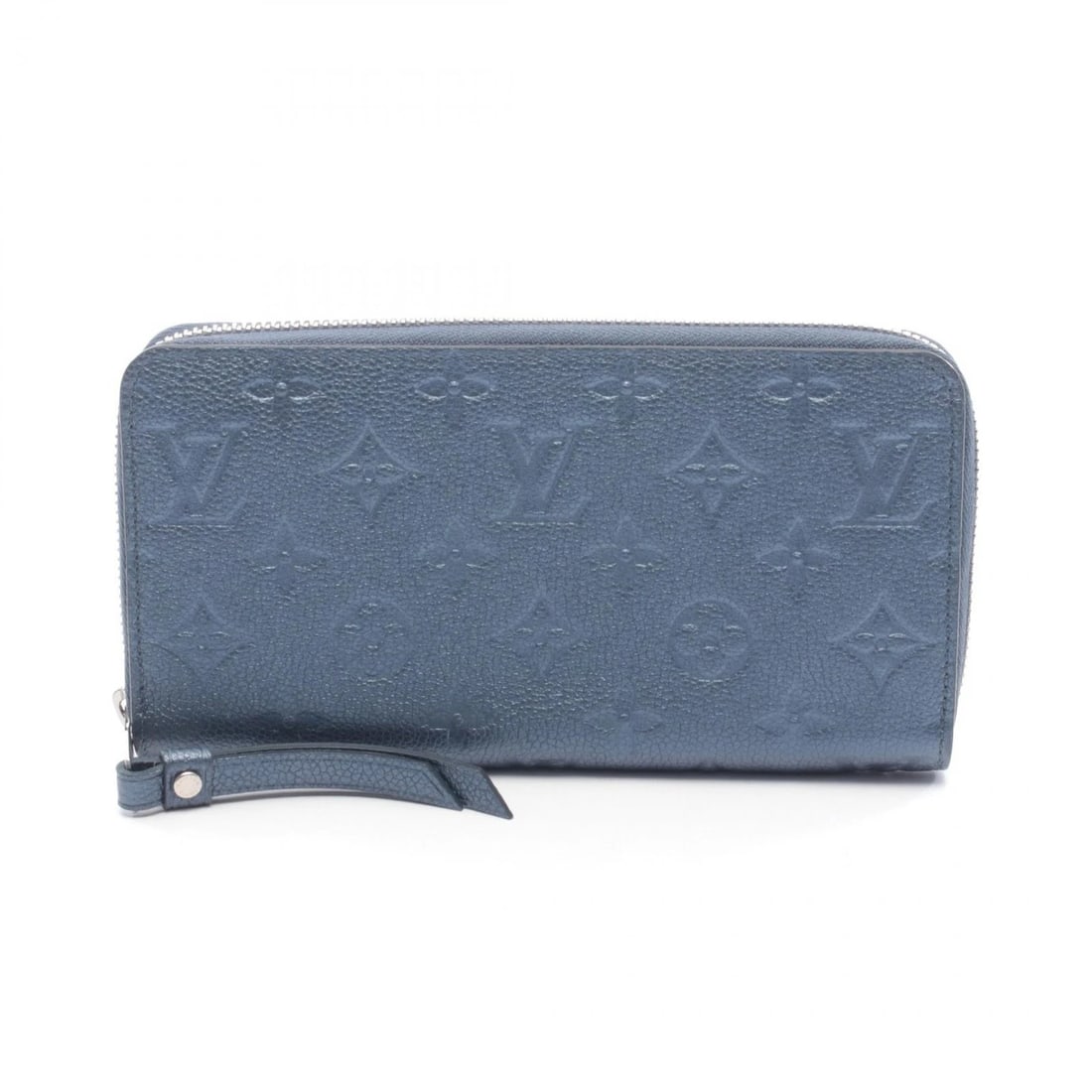 LOUIS VUITTON ZIPPY AROUND LONG WALLET PURSE: LOUIS VUITTON Zippy Around long Wallet Purse Brand: LOUIS VUITTON Type/Style: Around long wallet Material: Monogram empreinte ? leather Color: Blue?ish colors Size: (H:4.1" x W:7.7"x D:1.0) Access