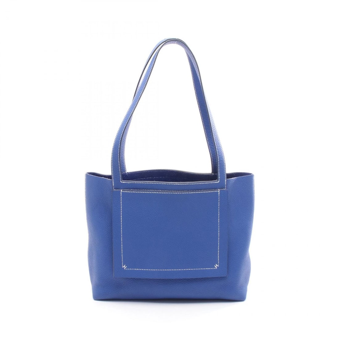 HERMES CABAS SELLIER 31 TOTE SHOULDER HAND BAG: HERMES Cabas Sellier 31 Tote shoulder hand Bag Brand: HERMES Type/Style: Tote Bag Material: Taurillon Clemence ? leather ? Taurillon Clemence Color: Blue royale / Blue?ish colors Size: (H:9.8" x W:11.