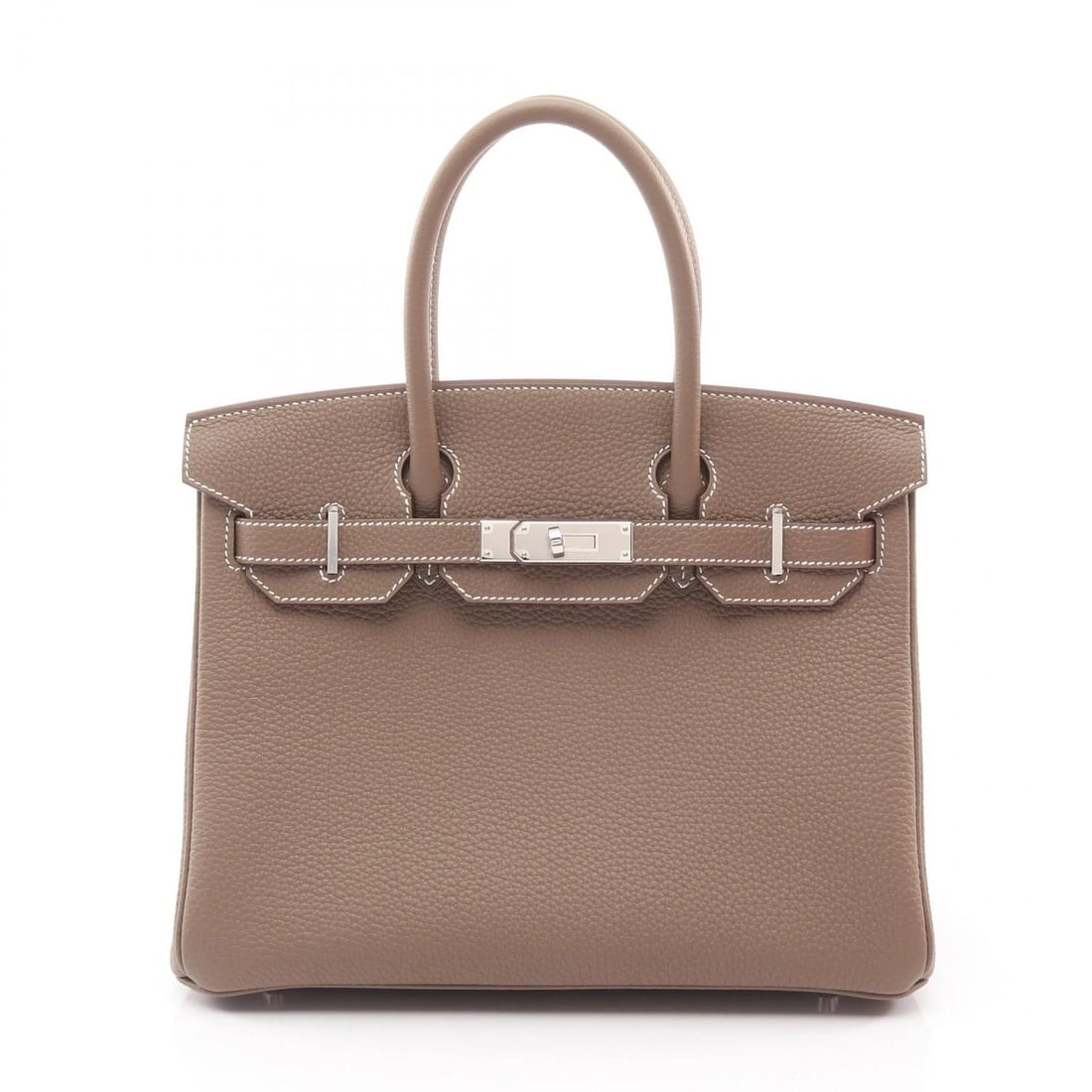 HERMES BIRKIN 30 HANDBAG TOGO LEATHER GRAY (1 of 3)