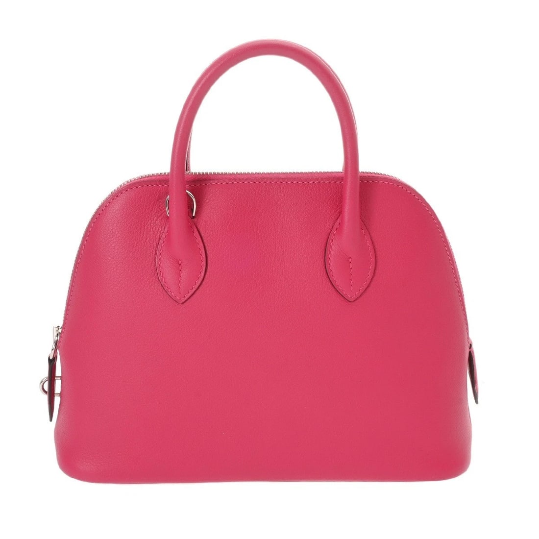 HERMES BOLIDE VERSO RASPBERRY/ROUGE SELLIER 2WAY BAG (1 of 6)
