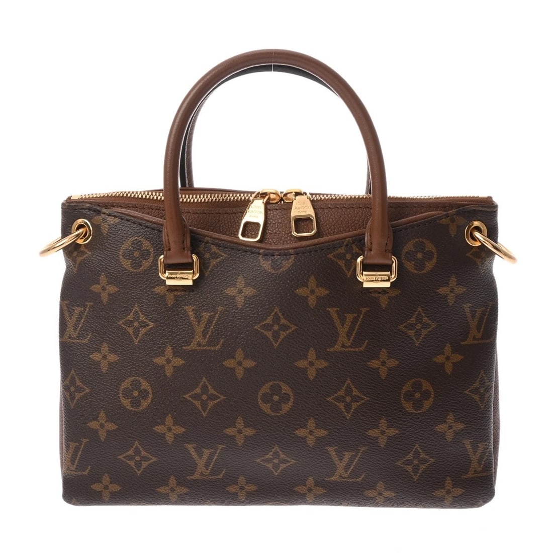 LOUIS VUITTON PALLAS BB MONOGRAM CANVAS NOISETTE HANDBAG (1 of 6)