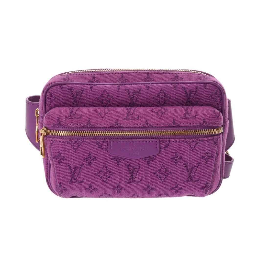 LOUIS VUITTON BUM BAG MONOGRAM DENIM VIOLE (1 of 6)