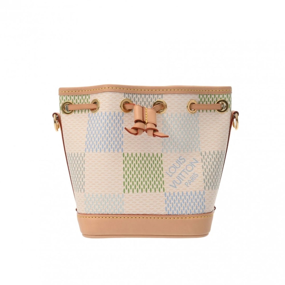 LOUIS VUITTON DAMIERICIOUS PISTACHIO GREEN SHOULDER BAG: LOUIS VUITTON Damiericious Pistachio green Shoulder Bag Brand: LOUIS VUITTON Type/Style: Shoulder Bag Material: Damiericious Color: Pistachio green ? Gold Metal Size: H:about 6.1inch W:about 4.9inch