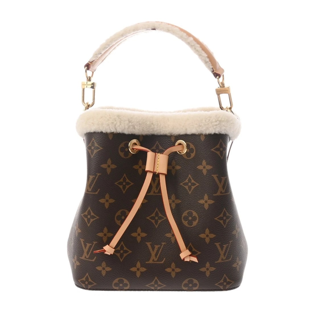 LOUIS VUITTON BB 2WAY MONOGRAM CANVAS/FAKE: LOUIS VUITTON BB 2WAY Monogram canvas/Fake Brand: LOUIS VUITTON Type/Style: Handbag Material: Monogram canvas Color: Brown Size: H:about 8.3inch W:about 7.9inch (Bottom) D:about 5.1inch Accessories: