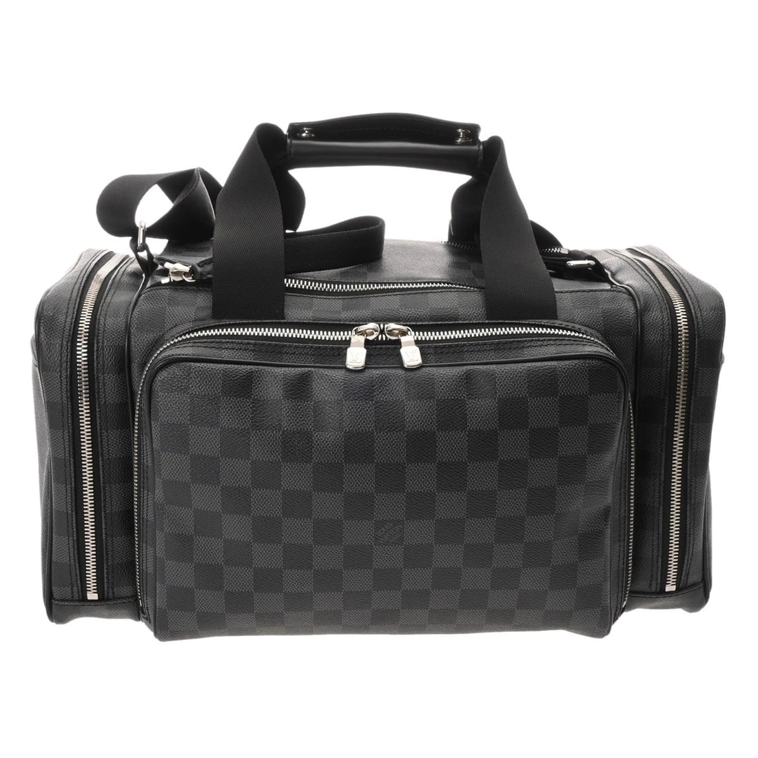 LOUIS VUITTON CAMERA BAG GRAFITTE DAMIER CANVAS: LOUIS VUITTON Camera bag Grafitte Damier canvas Brand: LOUIS VUITTON Type/Style: Shoulder Bag Material: Damier canvas Color: black Size: H:about 7.9inch W:about 15.7inch Maximum (including pockets) D:
