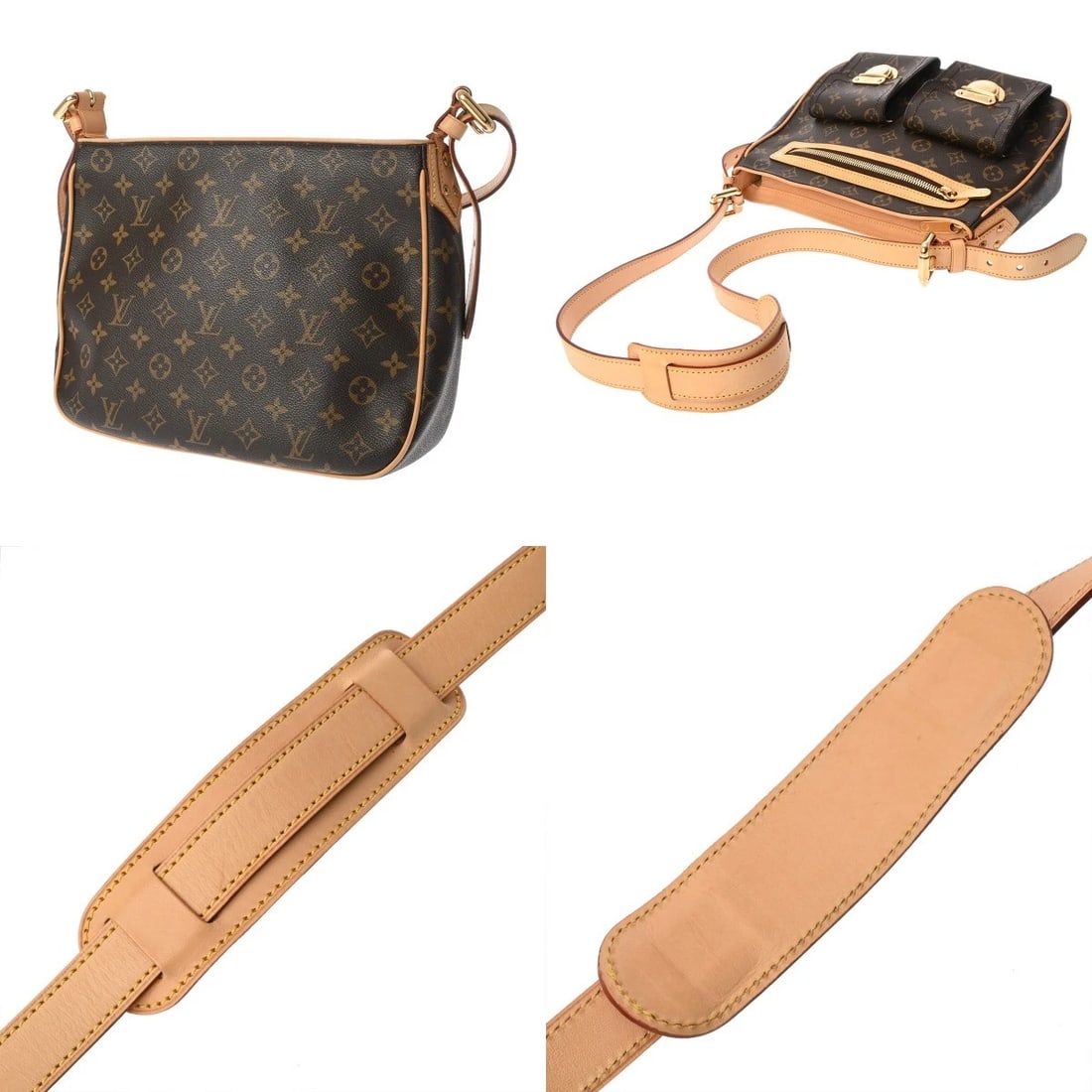 LOUIS VUITTON HUDSON GM MONOGRAM CANVAS SHOULDER BAG - 2
